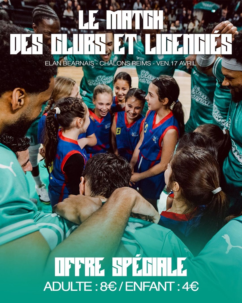 Le match des clubs et licenciés