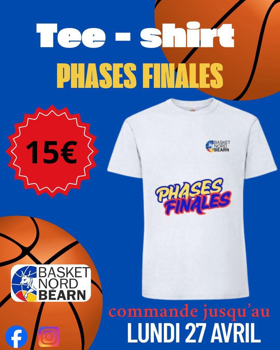 Tee-Shirt phases finales