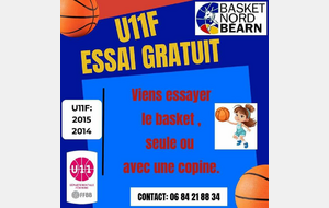 Recherche U11 filles 2014 2015