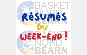 Résumés week-end des 2 et 3 novembre 2024