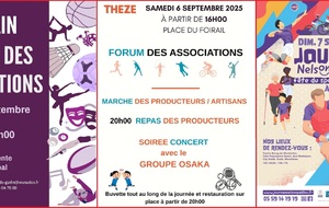 Forum asso Garlin &amp; Thèze et Journée Nelson Paillou 2025