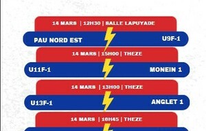 Programme du 14 Mars 2026