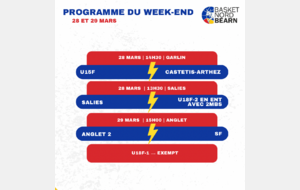 Programme du 28 et 29 Mars