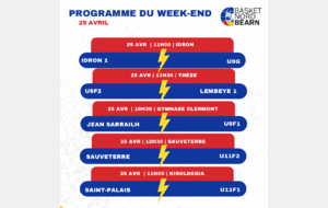 Programme du 25 Avril