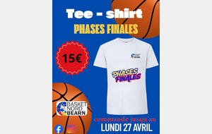 Tee-Shirt phases finales