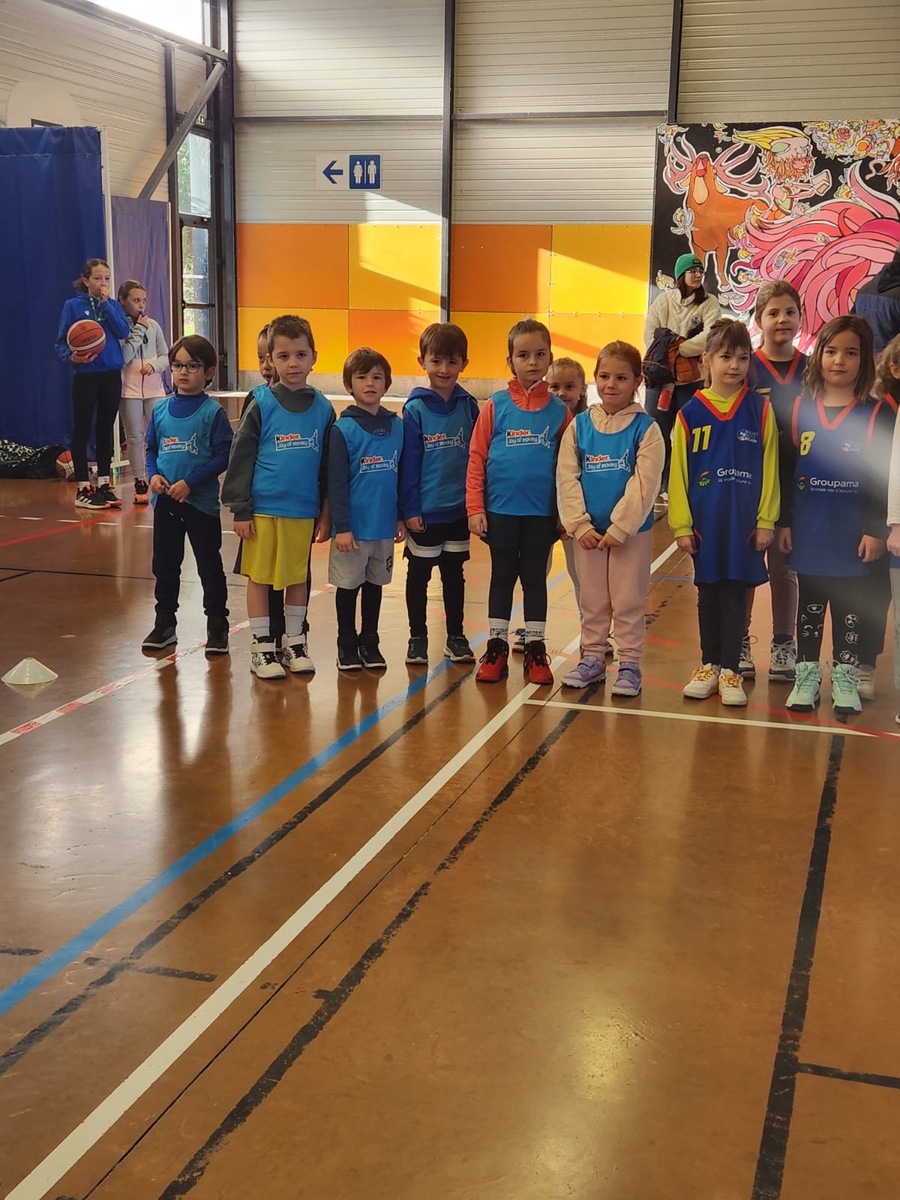 PHOTOS plateau école de basket le 22/11