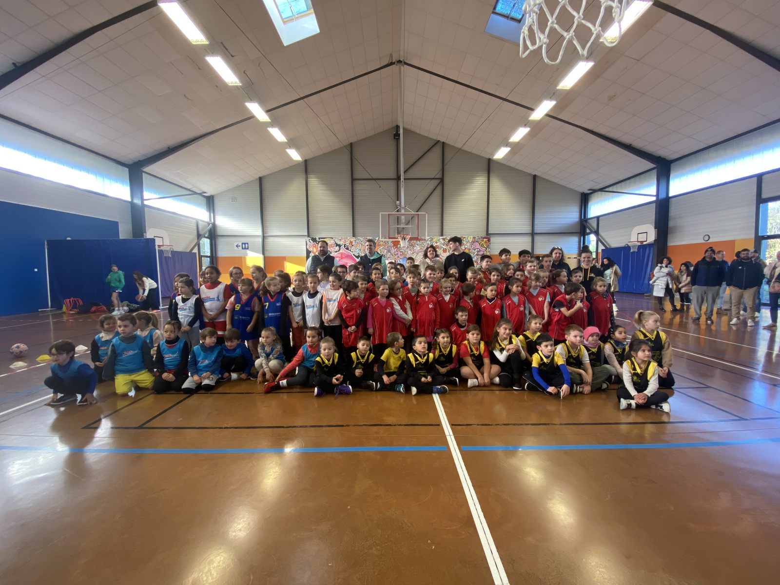 PHOTOS plateau école de basket le 22/11