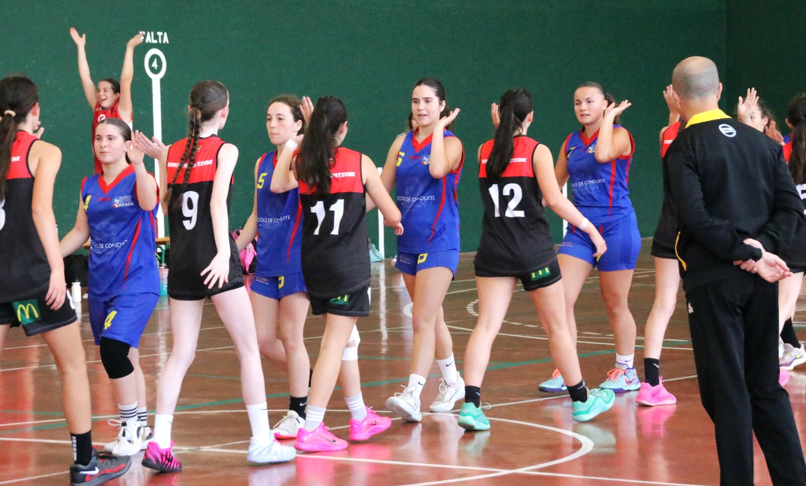 1/4 de finale U18F2/2MBS contre Saint-Jean de Luz