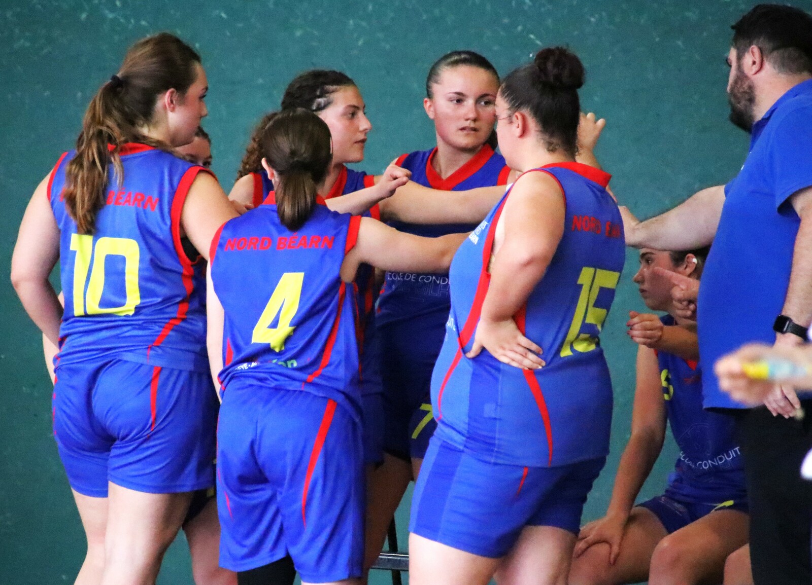 1/4 de finale U18F2/2MBS contre Saint-Jean de Luz