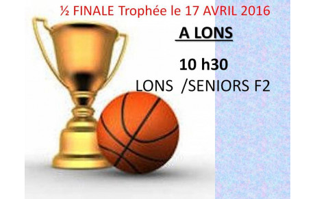1/2 FINALE TROPHEE FEMININES 2016