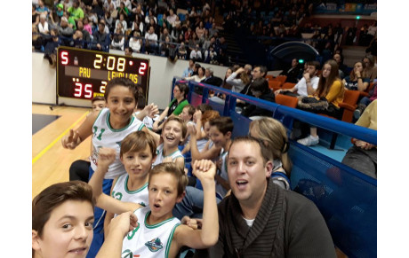 Les Benjamins Garçons au palais des sports