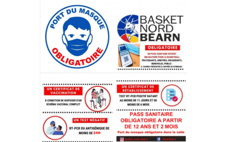 INFO COVID : NOUVELLES MESURES