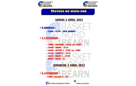 RENCONTRES DU 2 AVRIL