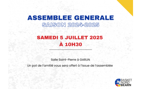 ASSEMBLEE GENERALE 2024-2025