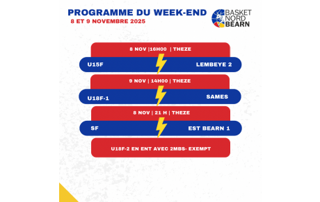 Programme des 8 et 9 novembre