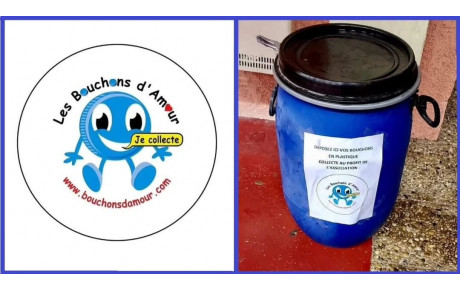 Récolte bouchons plastiques