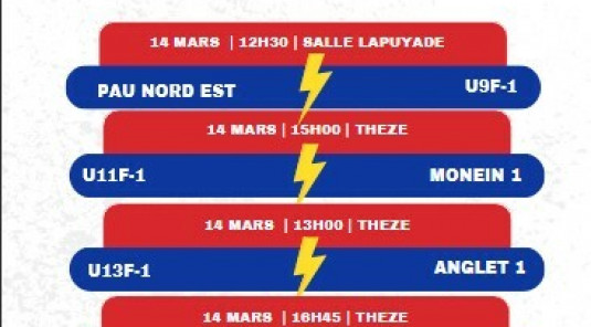 Programme du 14 Mars 2026