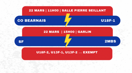 Programme du 21 et 22 Mars 2026